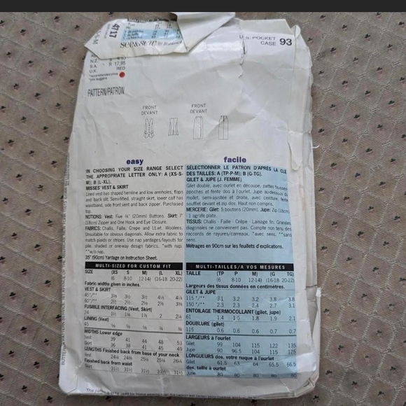 Sewing Pattern - Picture 2 of 2